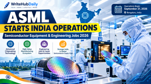 ASML India operations 2026 and semiconductor engineering jobs