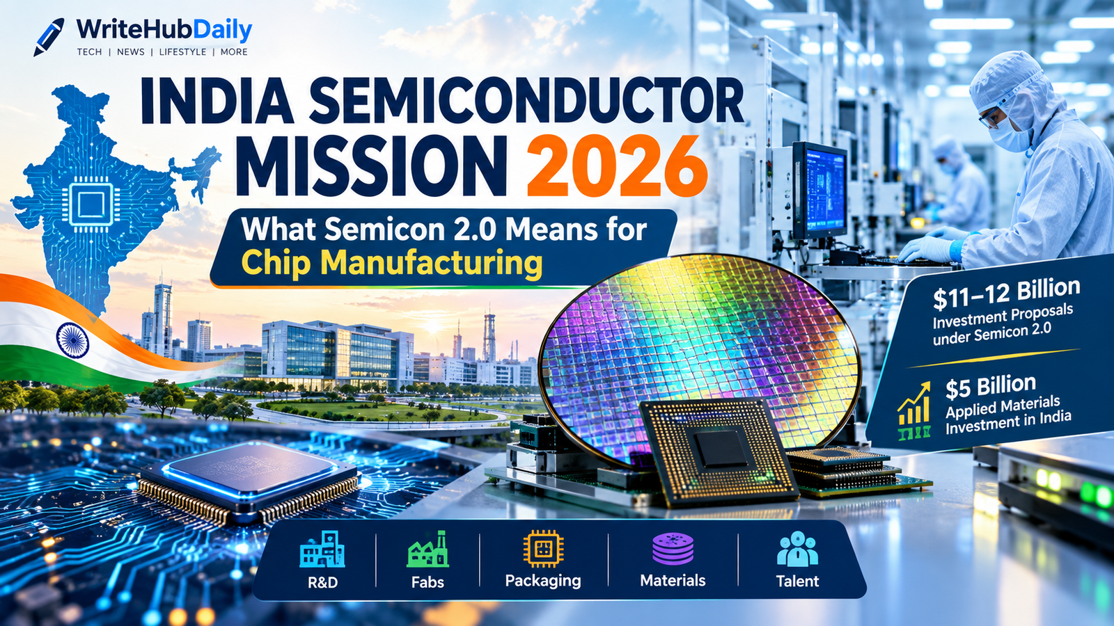 India Semiconductor Mission 2026 and Semicon 2.0 chip manufacturing ecosystem