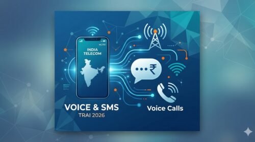 TRAI new recharge plans 2026 voice and SMS only plans