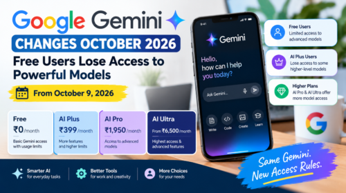 Google Gemini Changes October 2026: What Users Need to Know